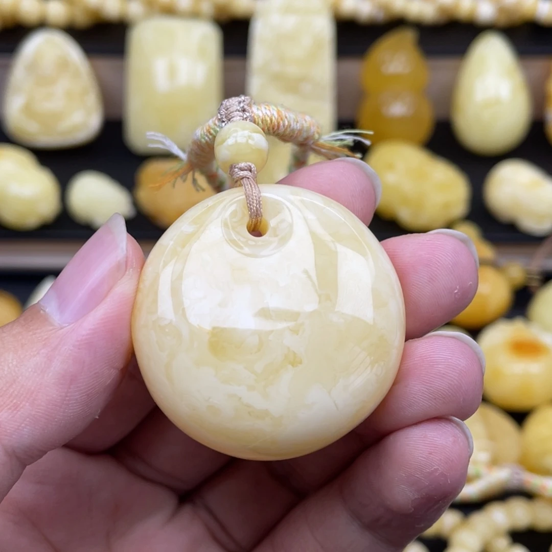 琥珀未镶嵌裸石琥珀蜜蜡