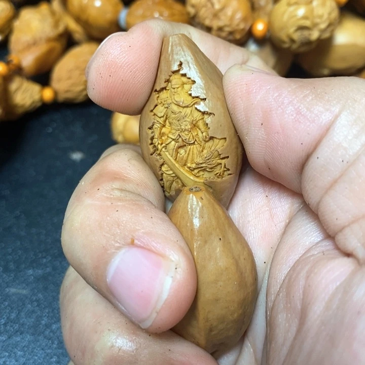 大***人手串/手链橄榄核橄榄微瑕单粒10颗