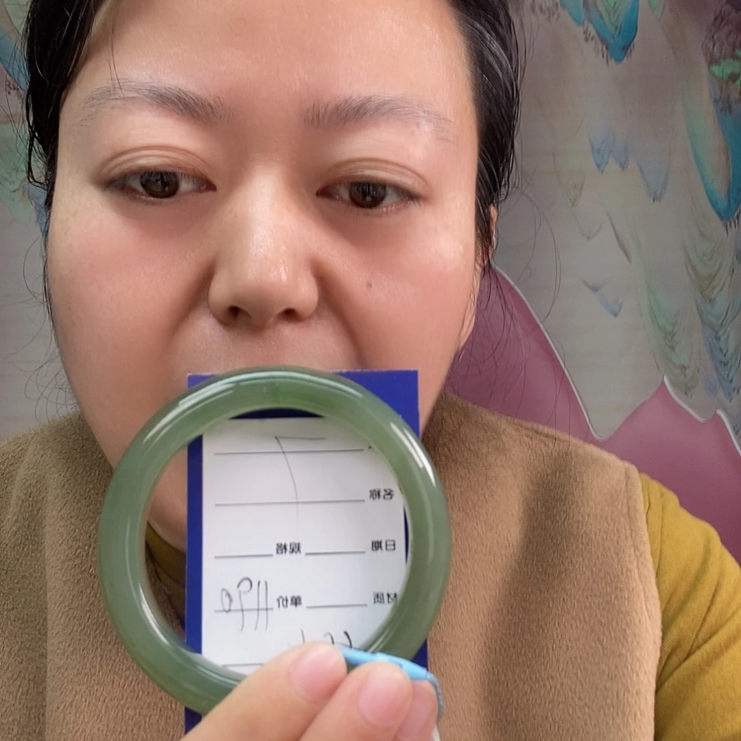 和田玉手镯未镶嵌微**暖