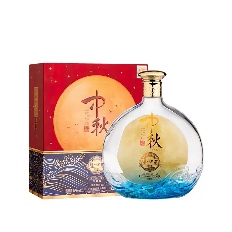泸州老窖2018年泸州老窖中秋礼酒 浓香型白酒 J 52度969ml
