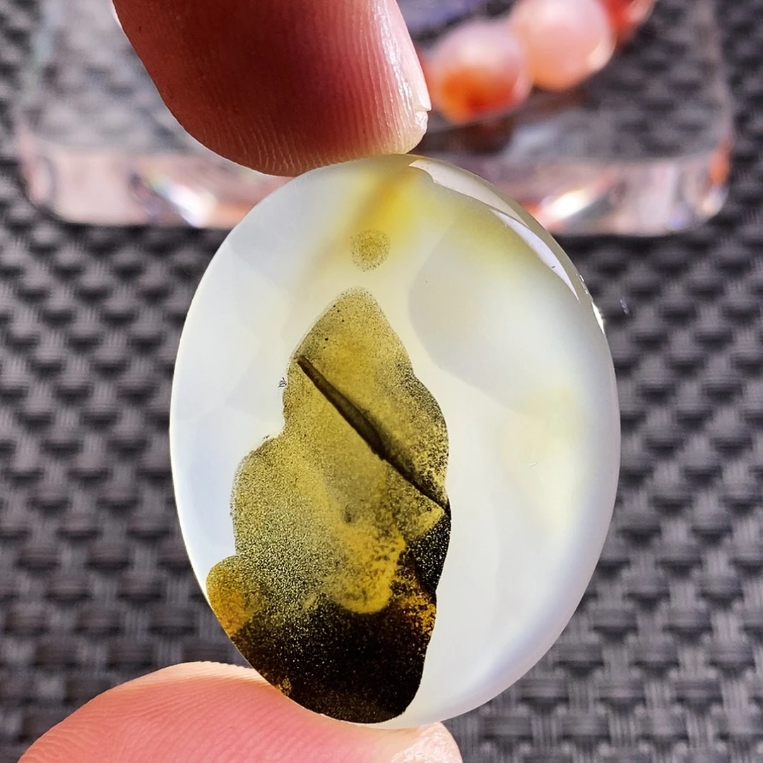 玛瑙/玉髓未镶嵌吊坠(不含链)25