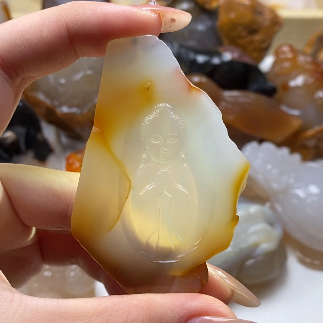 玛瑙/玉髓未镶嵌颈饰