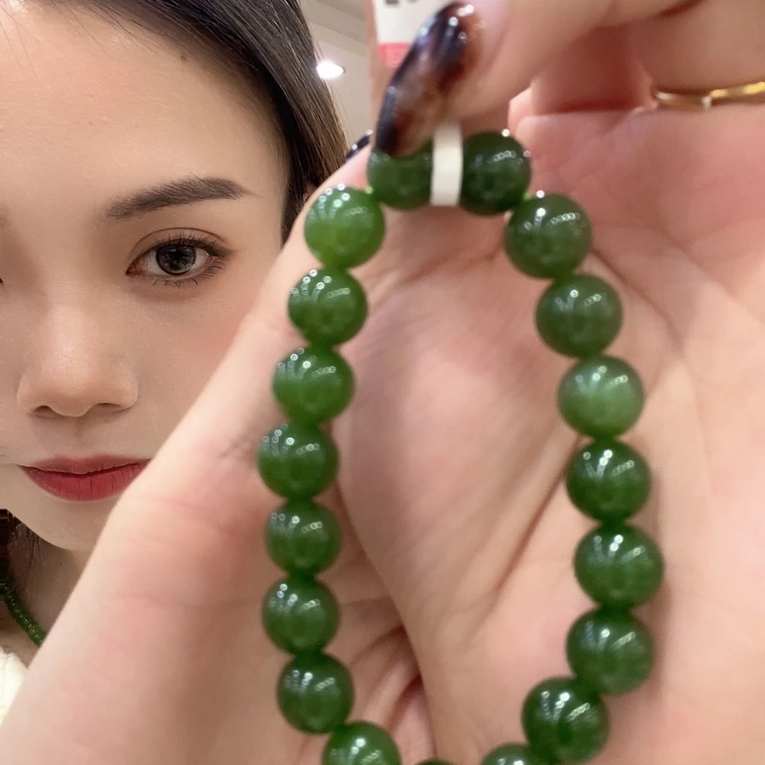 和田玉碧玉卡10未镶嵌