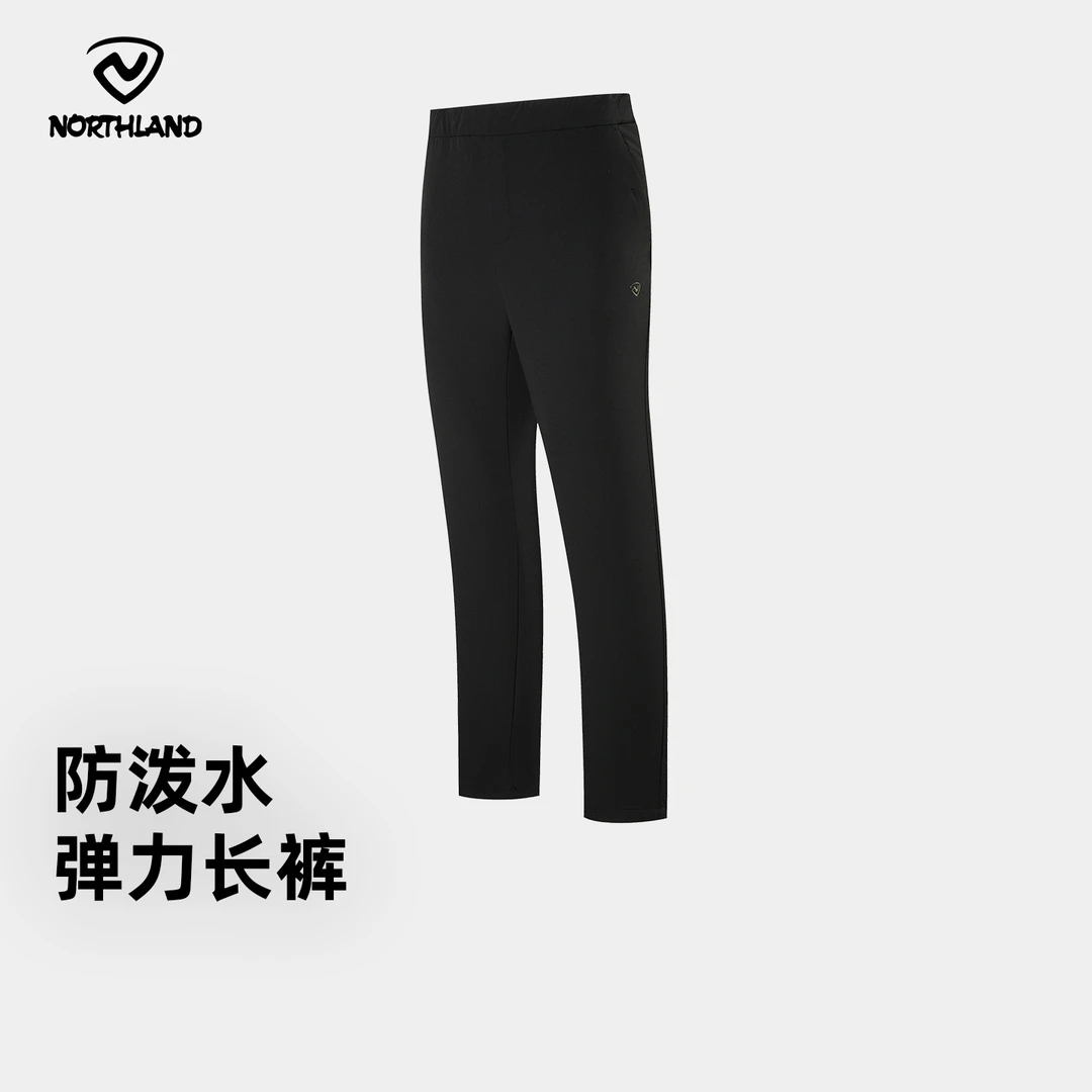 诺诗兰软壳裤春男式裤子户外防泼水徒步登山弹力长裤NTPET5581S