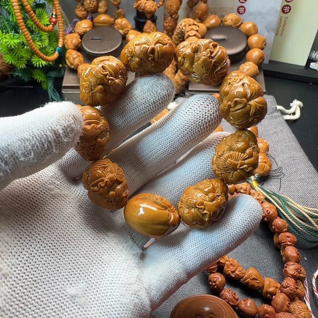 橄榄核手串/手链财神