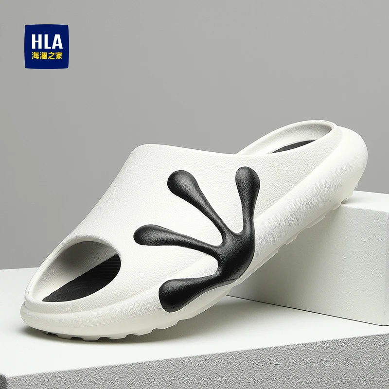 HLA/海澜之家拖鞋男2025夏季新款一字拖鞋外穿沙滩鞋居家防滑拖鞋