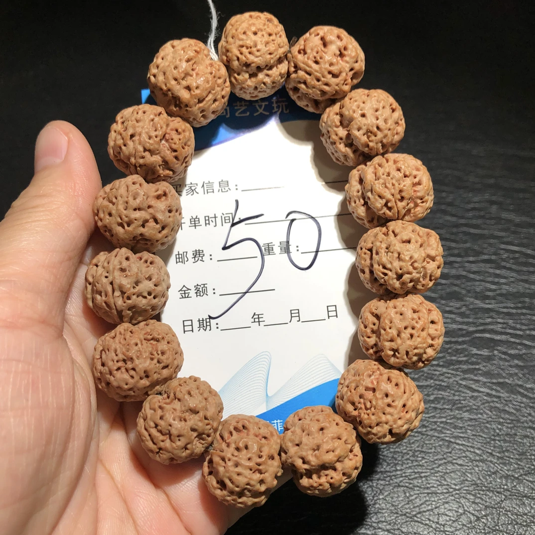 金刚菩提手串20四瓣头货蜂王粗满肉蜂窝双龙