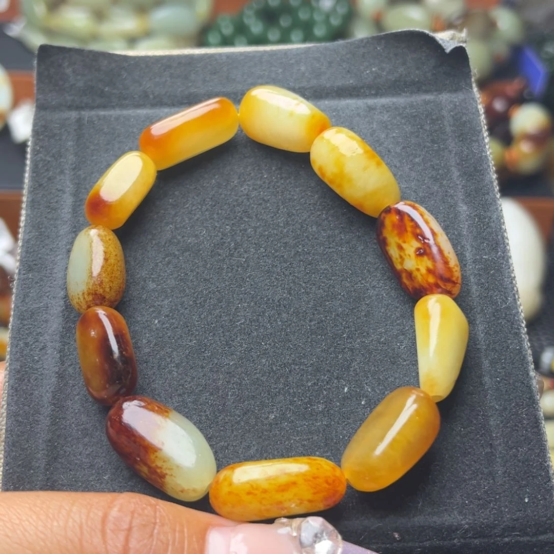 未镶嵌手串和田玉