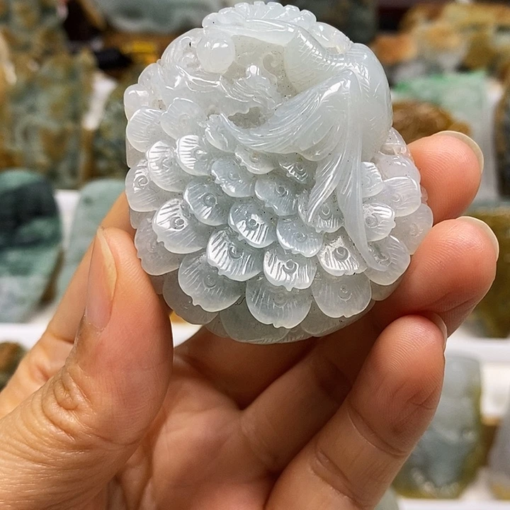未镶嵌定制翡翠挂件9