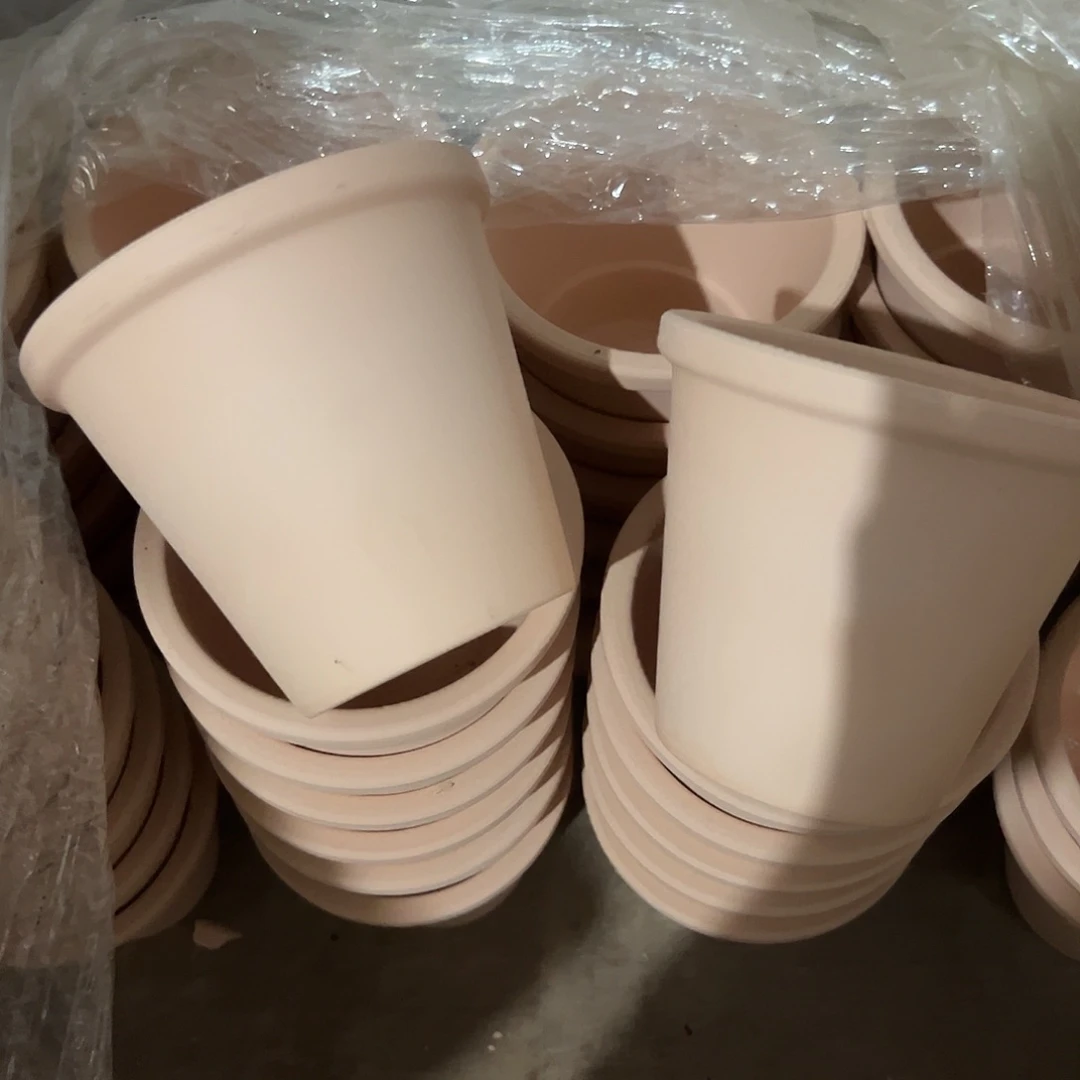 白云土新斗盆13口11高2个【微瑕】