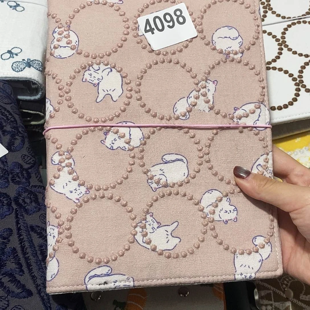 织绣A5活页送纸4098