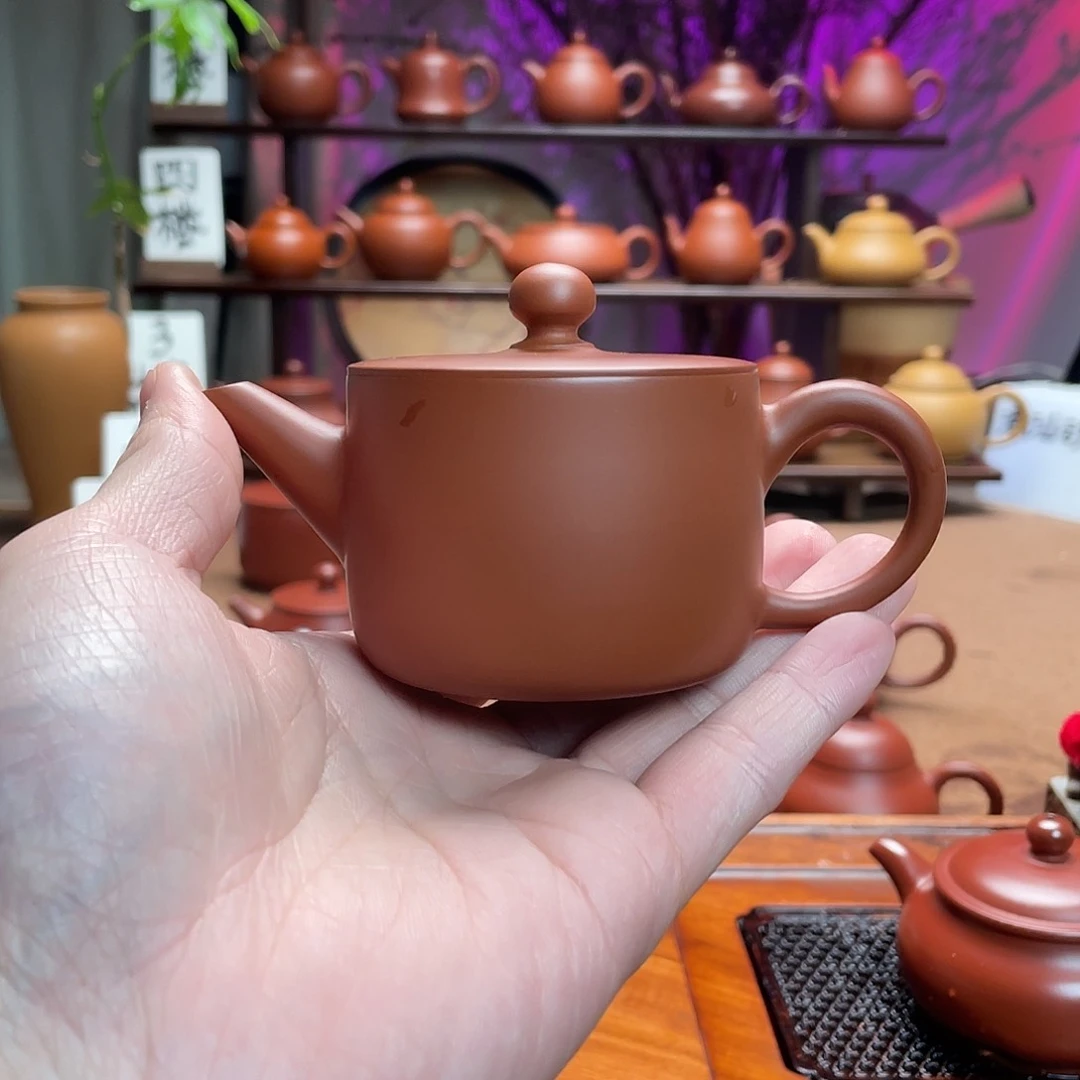 紫砂茶壶汐*超薄汉瓦115c