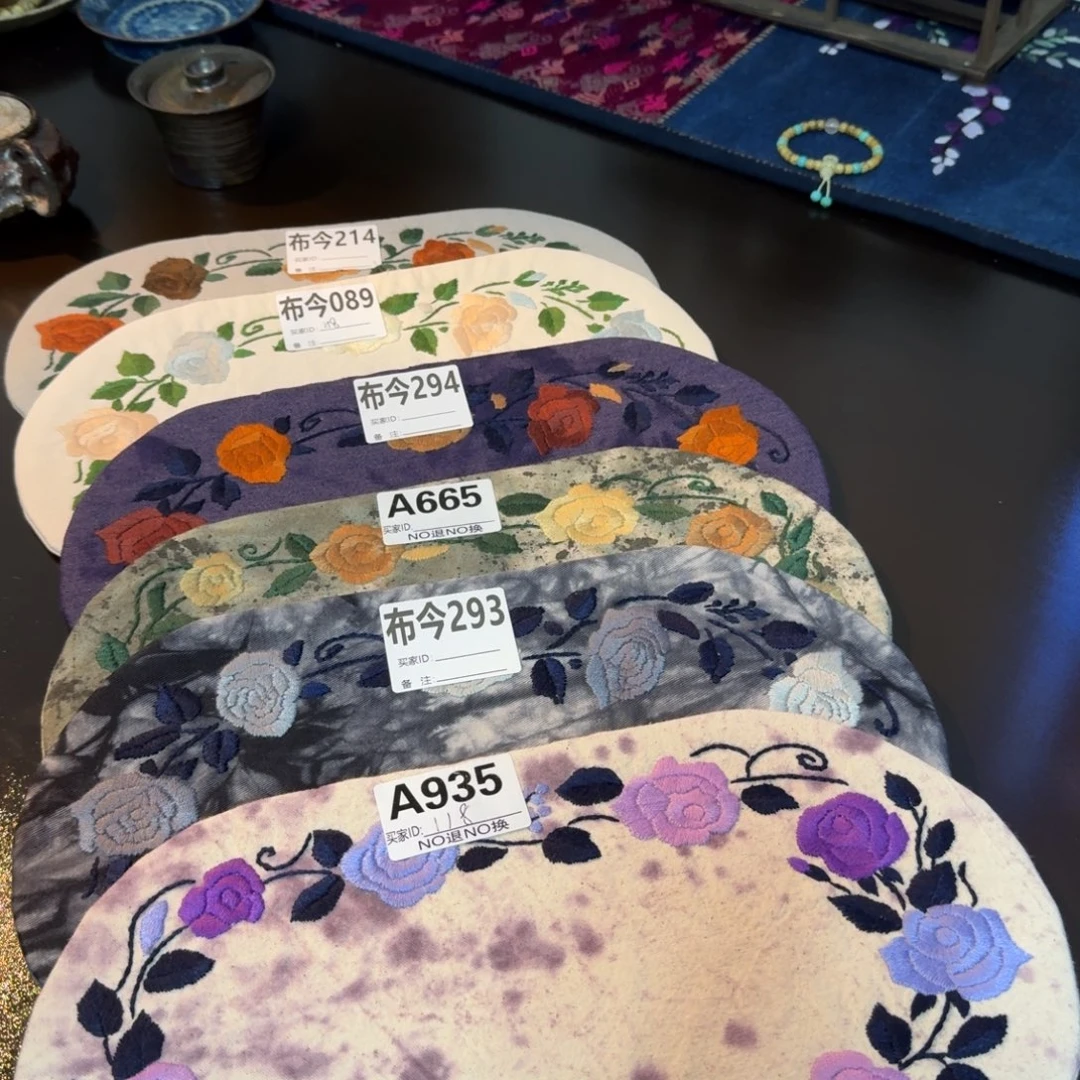 棉椭圆玫瑰花园935