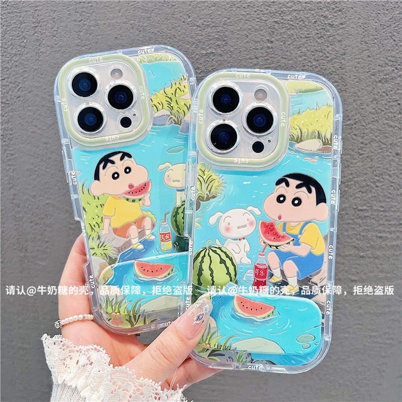 泡芙羽纱适用苹果16/iPhone/华为荣耀/OPPO/VIVO/小米/手机壳爆款