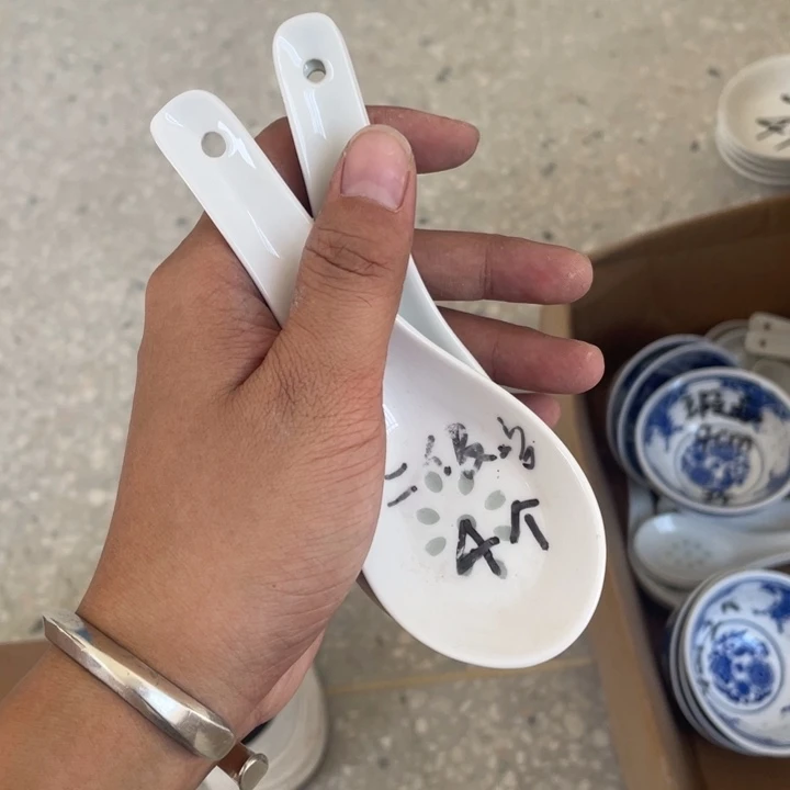 摆件景德镇高温细白瓷餐具