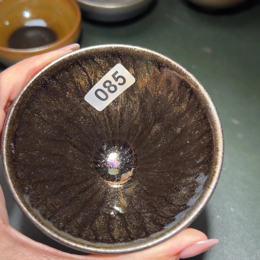 平***7茶盏全手工原矿原釉建盏