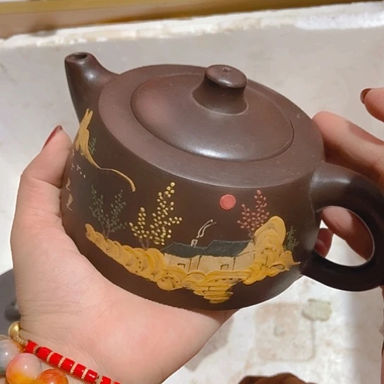 全手工制作宜兴紫砂壶