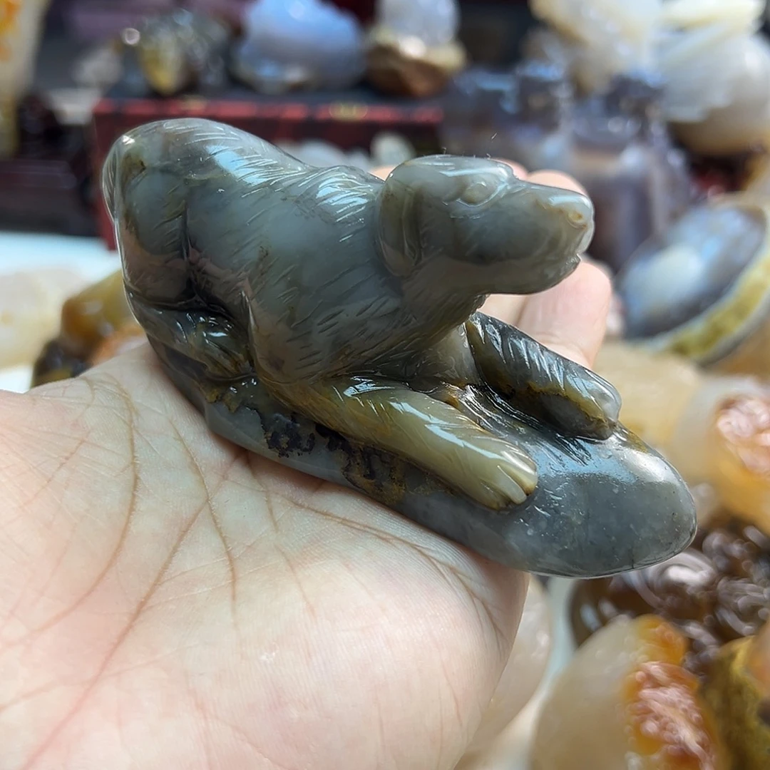 玛瑙/玉髓未镶嵌项链