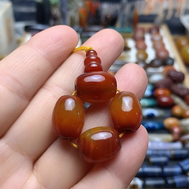 玛瑙/玉髓未镶嵌颈饰