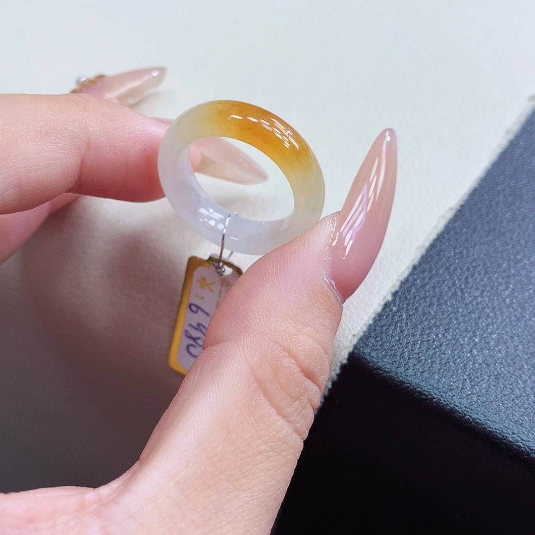 未镶嵌戒指翡翠10-11号