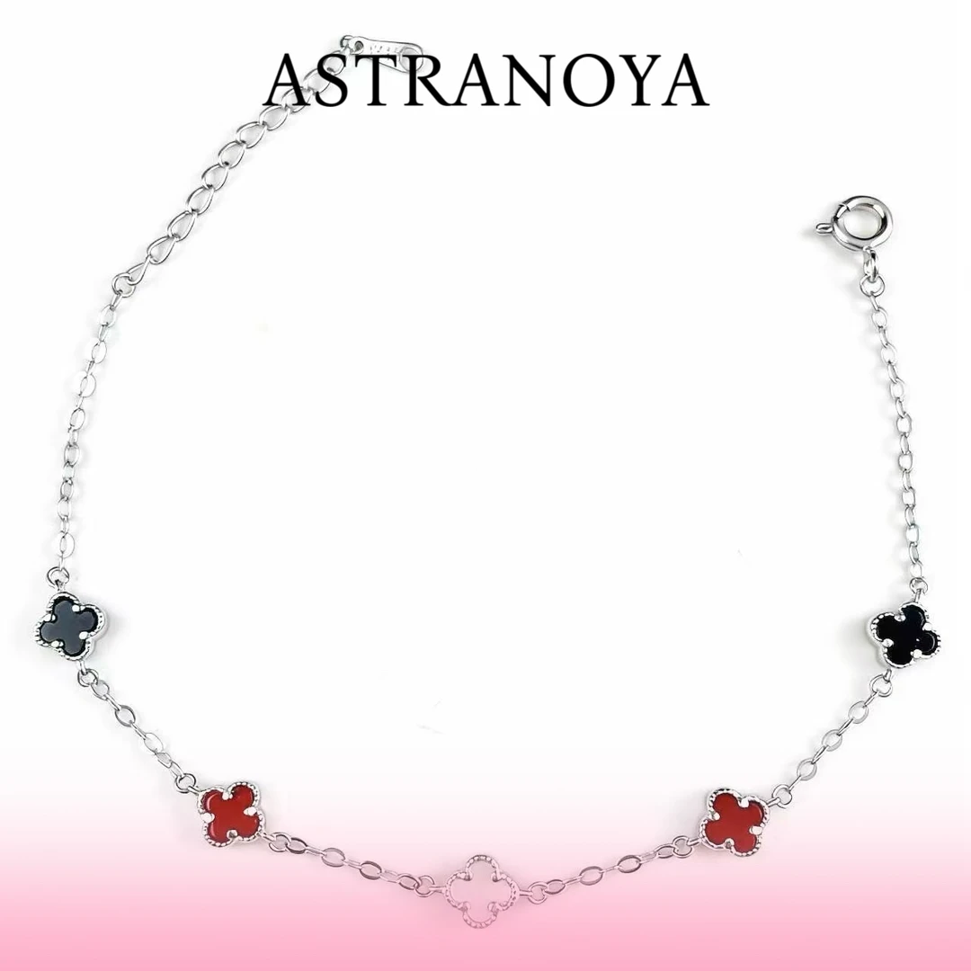 925银手链 Astra Noya 925 银手链甜美风日韩四叶草ins风