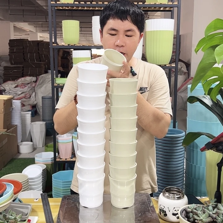 竹节口10高10混色20个无托