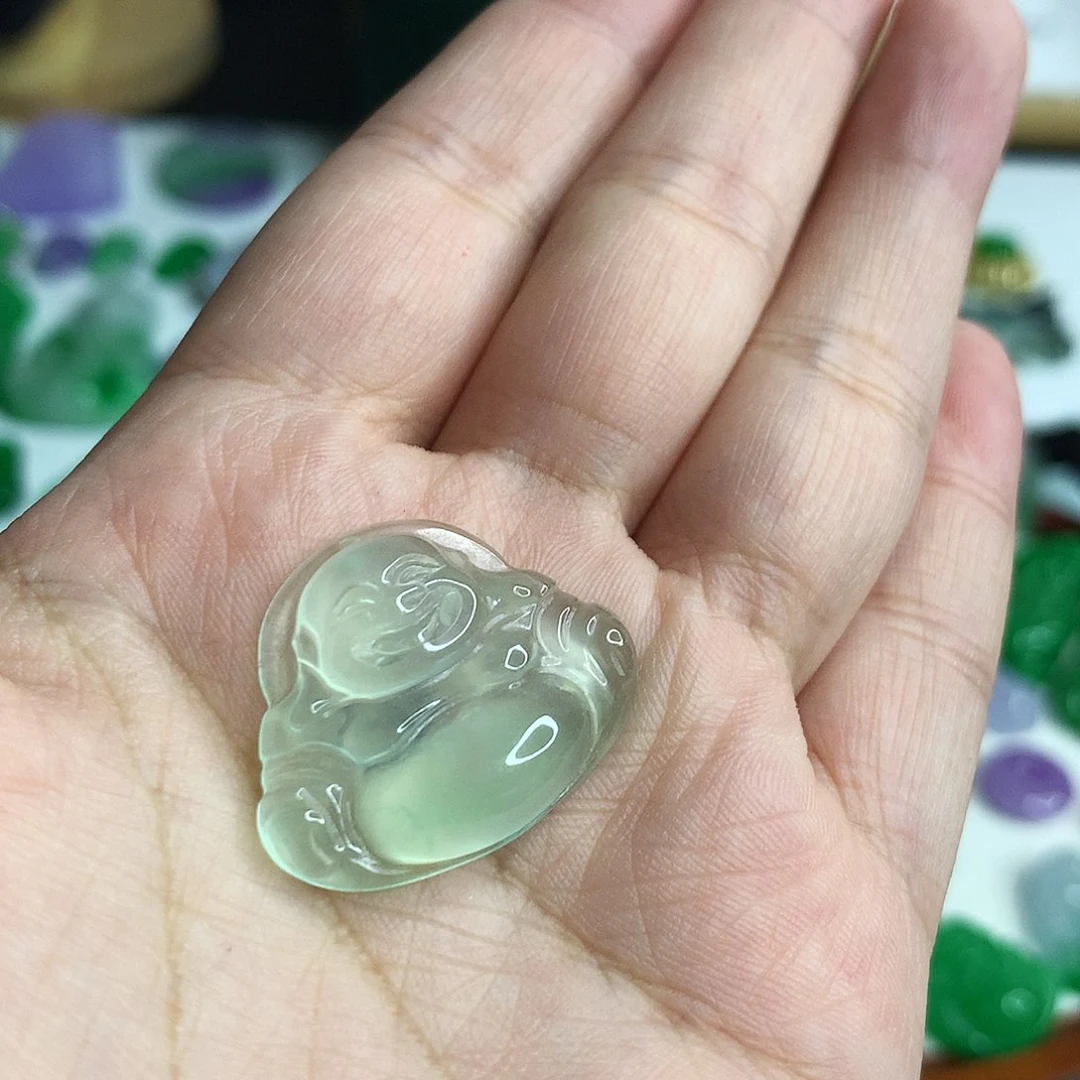 翡翠未镶嵌颈饰用****5非A731
