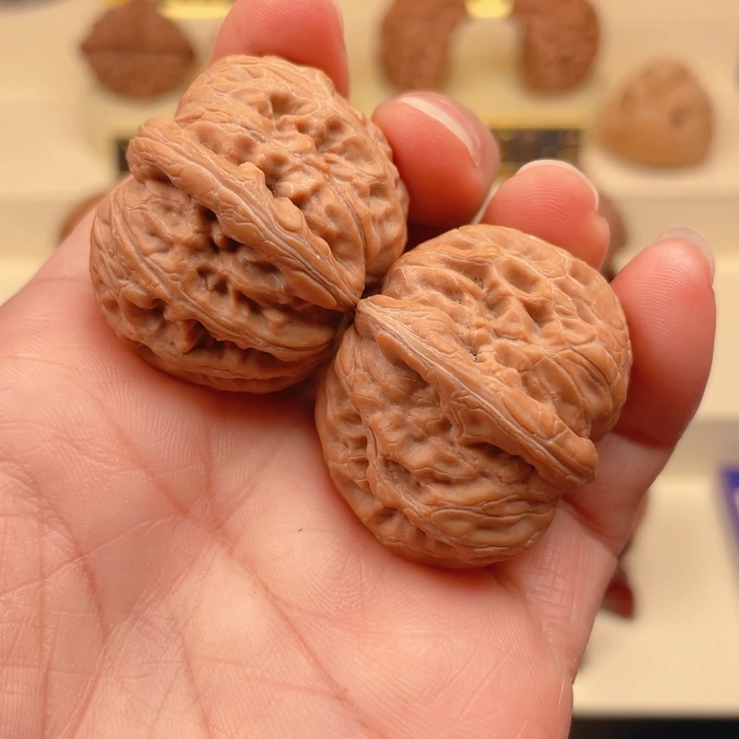 文玩核桃把件元宝36