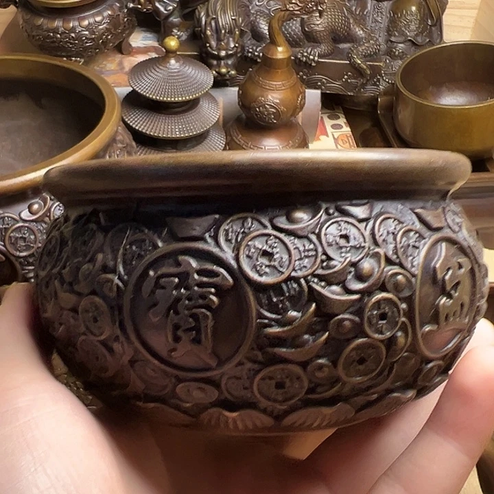 精美铜器，点击下单