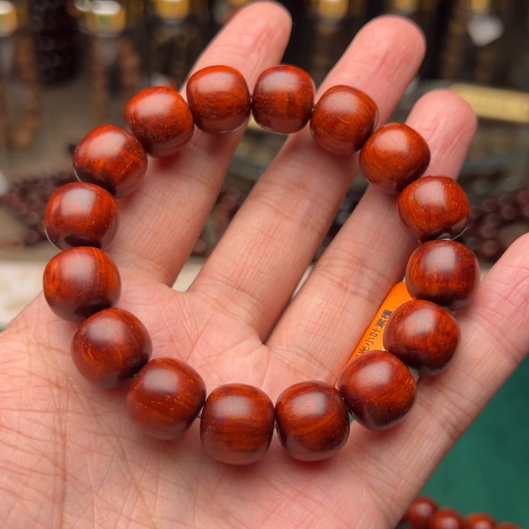 手串/手链檀香紫檀（小叶紫檀）1314原汁原味5星水波