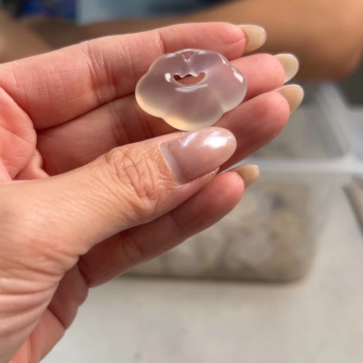 玛瑙/玉髓吊坠(不含链)未镶嵌