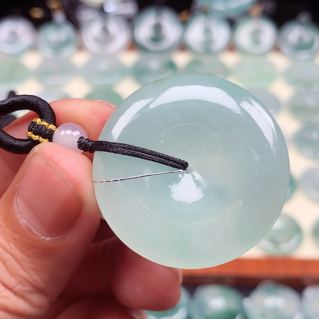 颈饰未镶嵌翡翠34-5.8mm