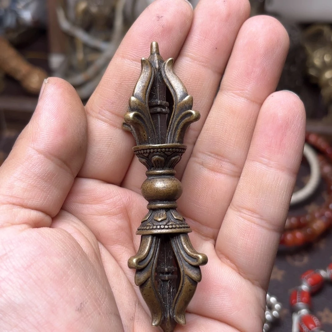 铜星月菩提挂件菩提