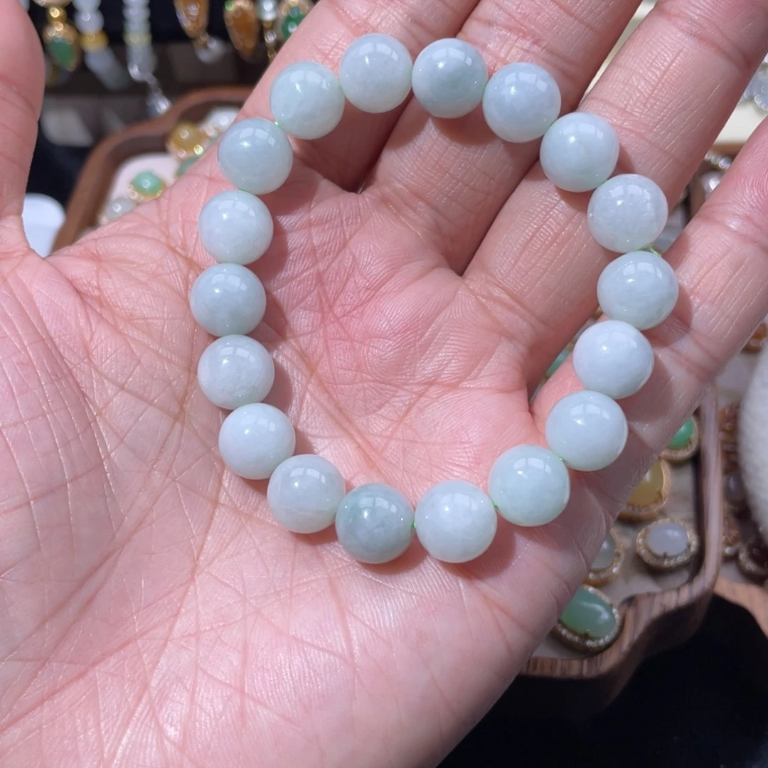 翡翠银S925镶嵌颈饰