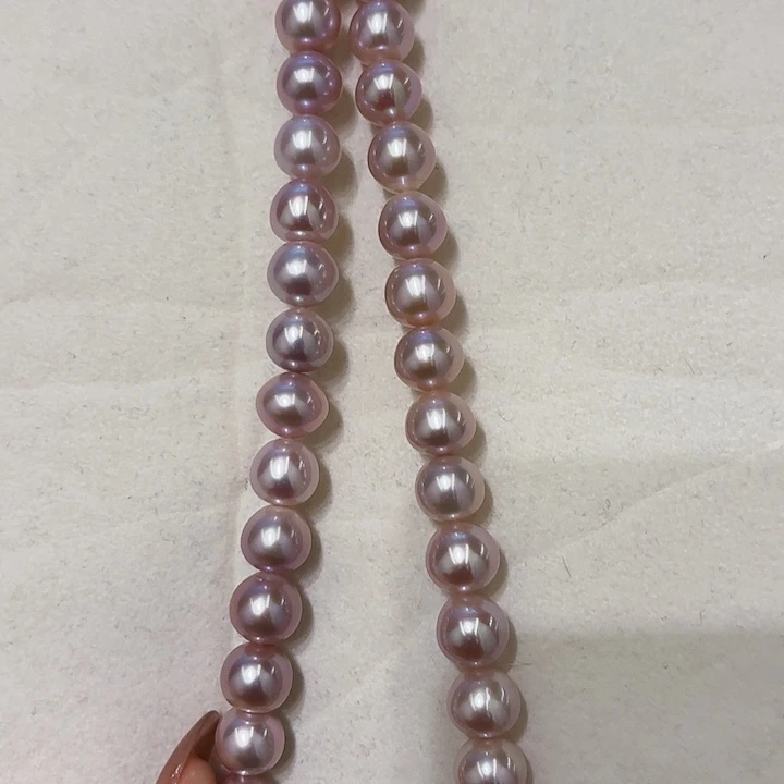 淡水珍珠颈饰银S925镶嵌