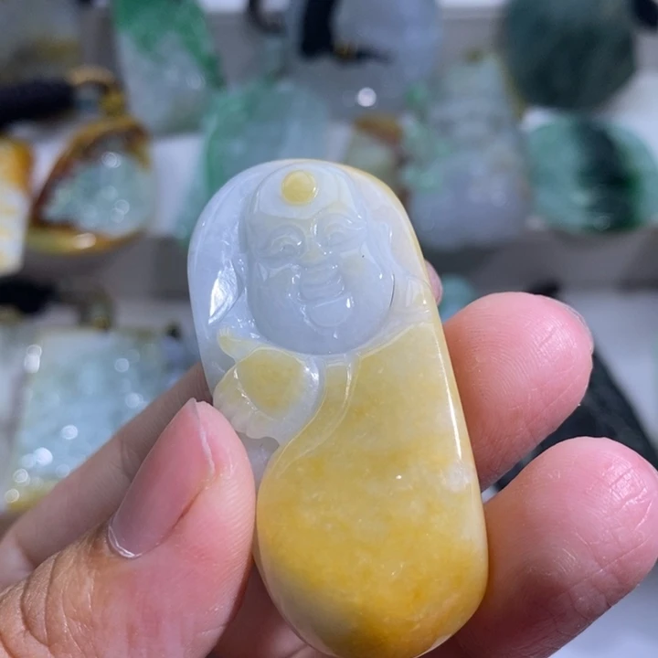 【闪购商品】颈饰未镶嵌翡翠佛