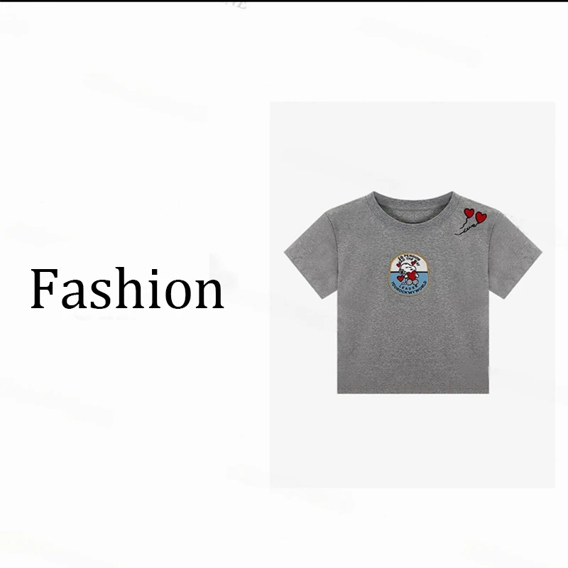 【印花努比】正肩短袖T恤女夏季新款印花设计感显瘦百搭上衣