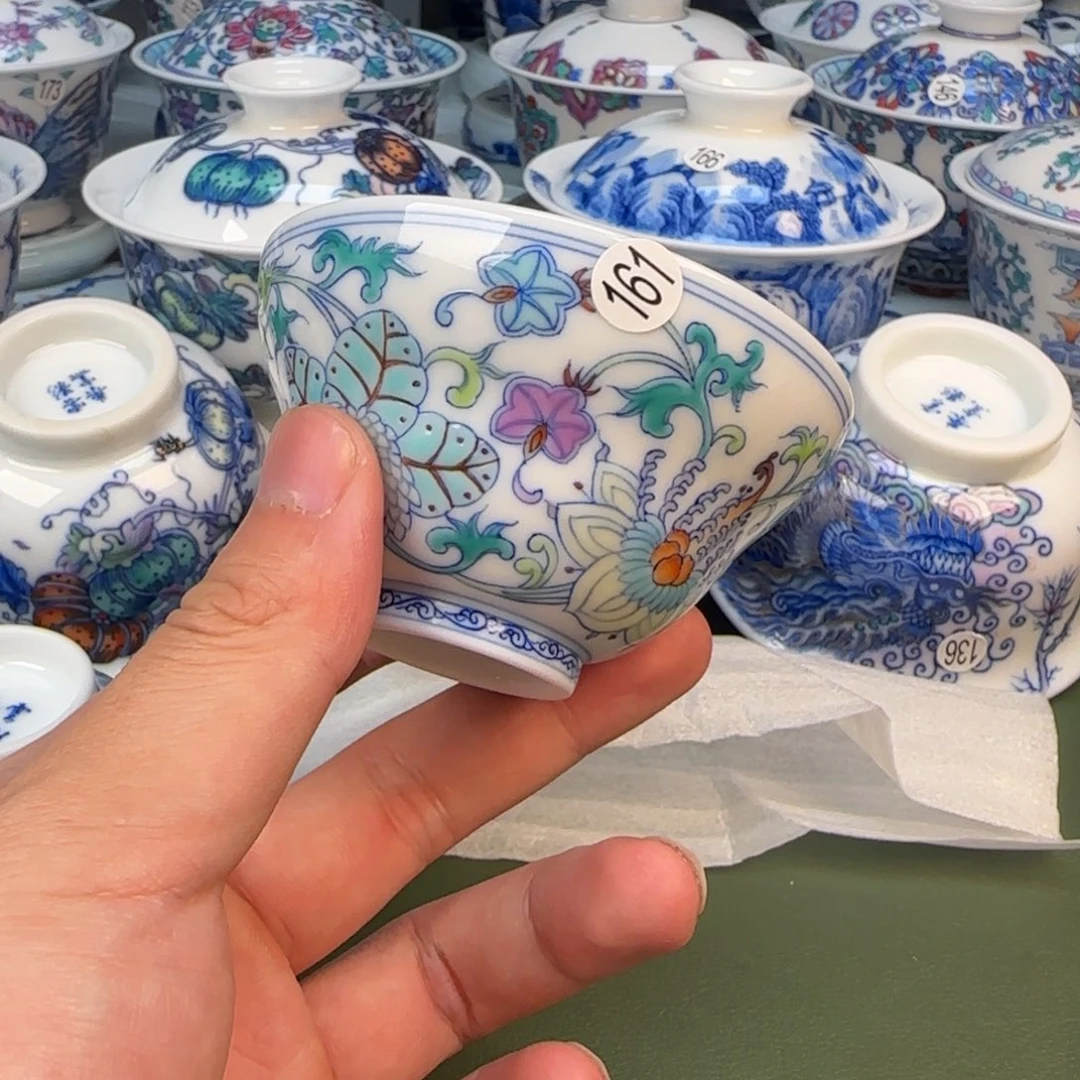彦祖纯手工手绘茶具161