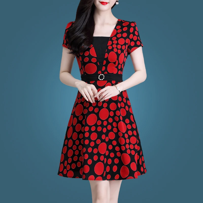 【断码清仓】1466夏天女雪纺连衣裙2025新款夏装气质显高裙子