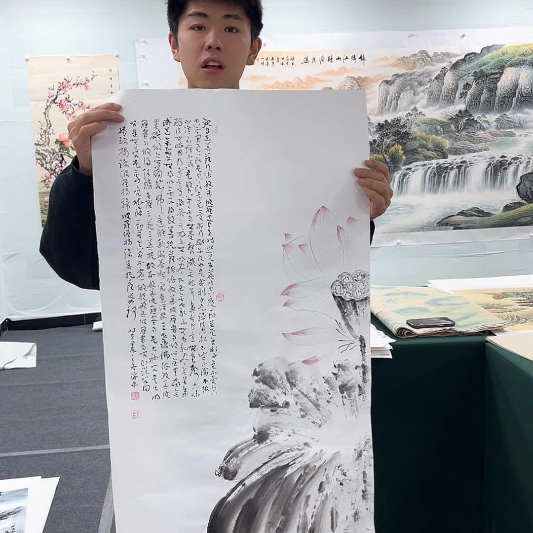 国画宣纸国画纯手绘作品
