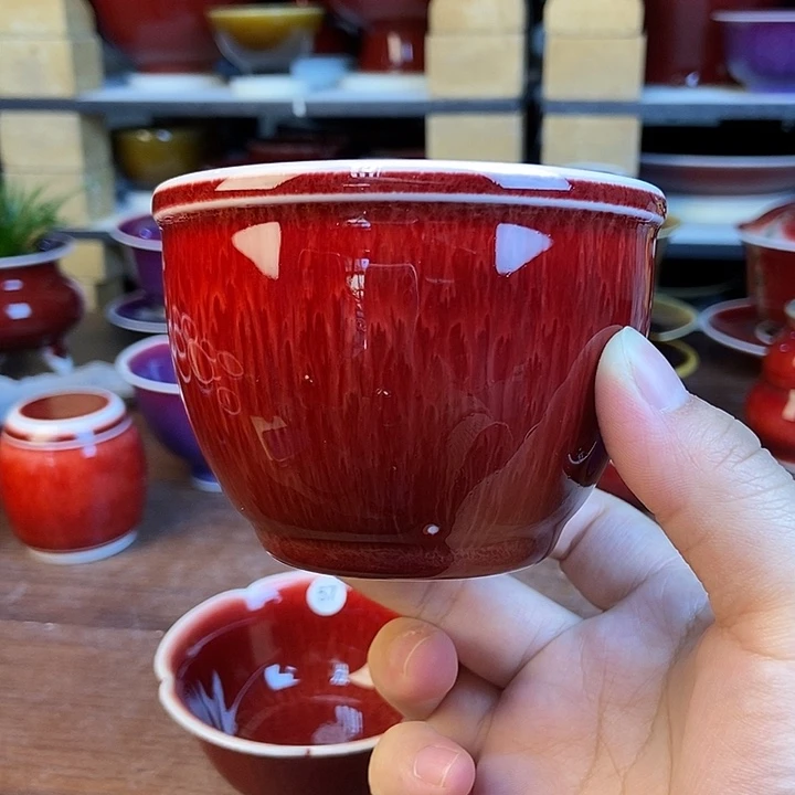 陶瓷景德镇名陶坊原矿郎红