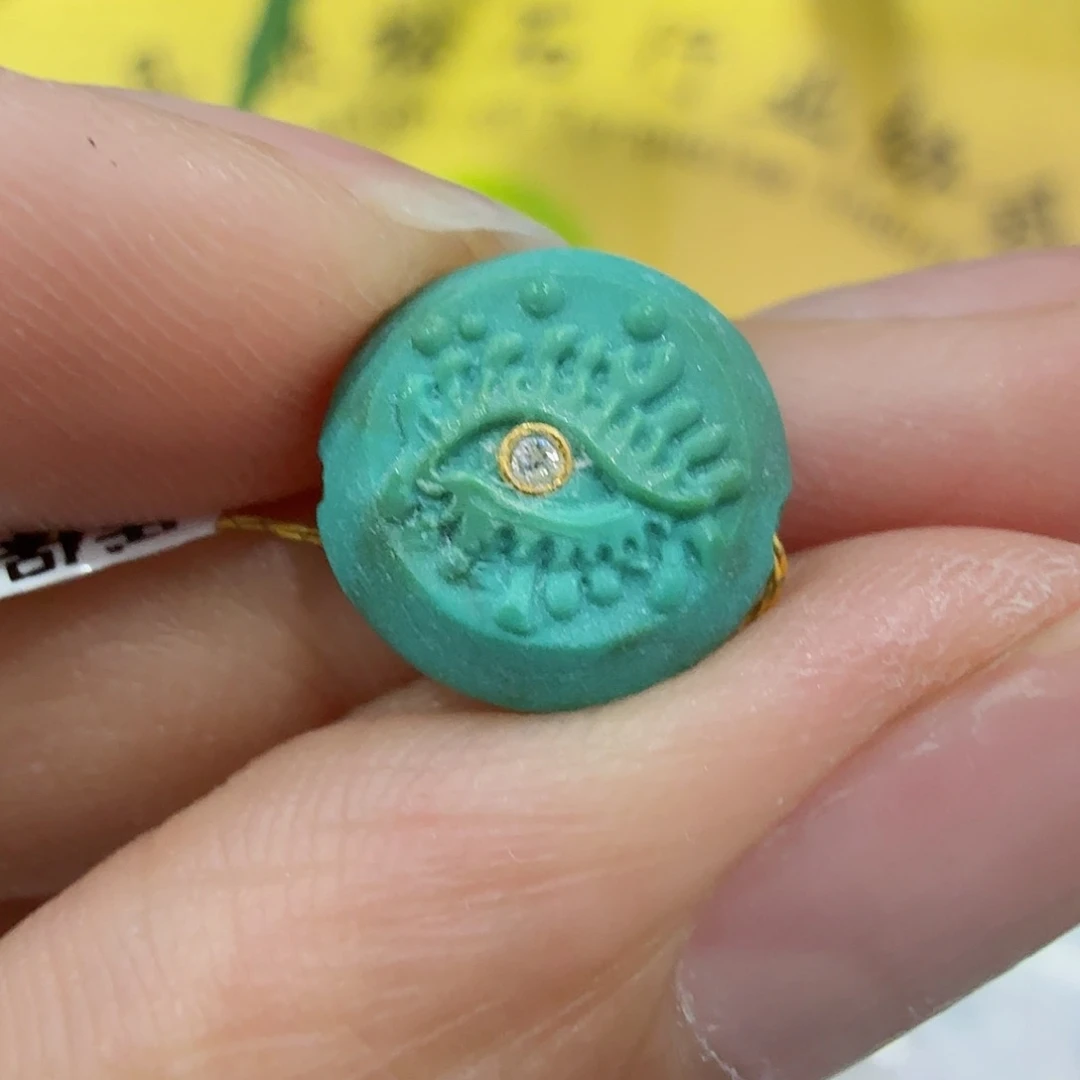 未镶嵌绿松石珠宝奇石