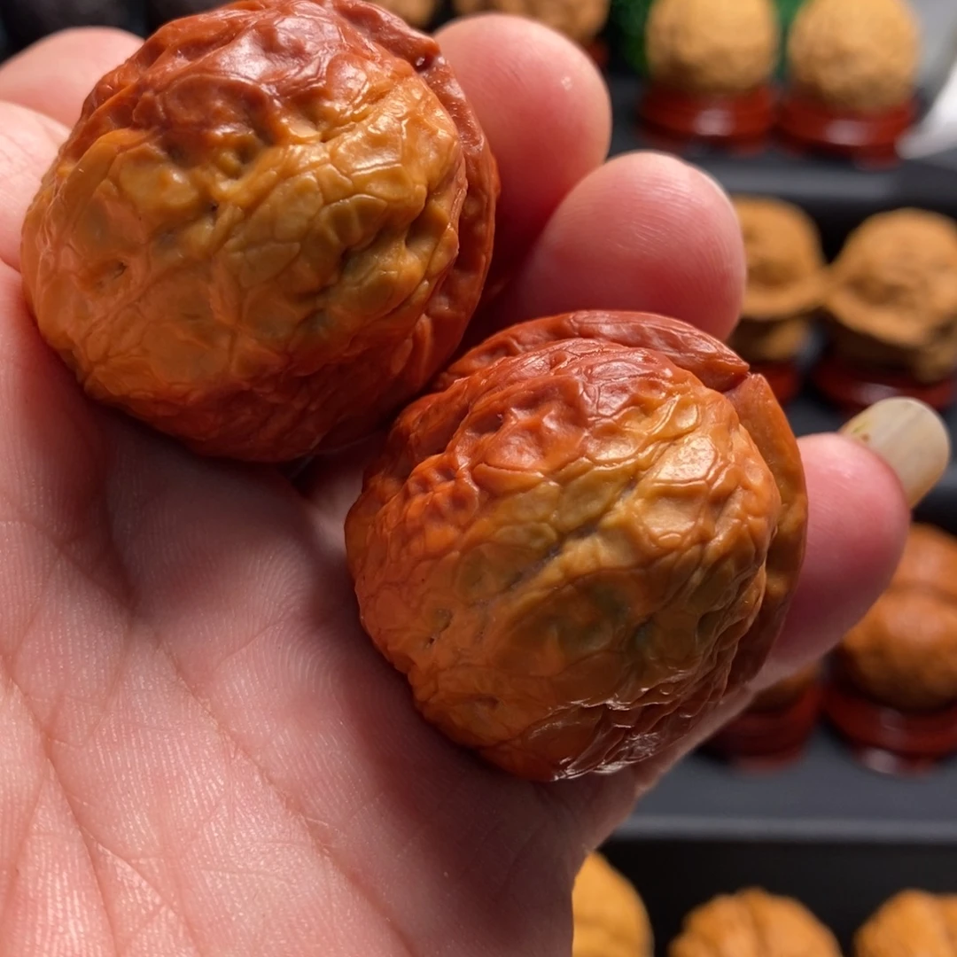 文玩核桃吊坠麒麟元宝43尺