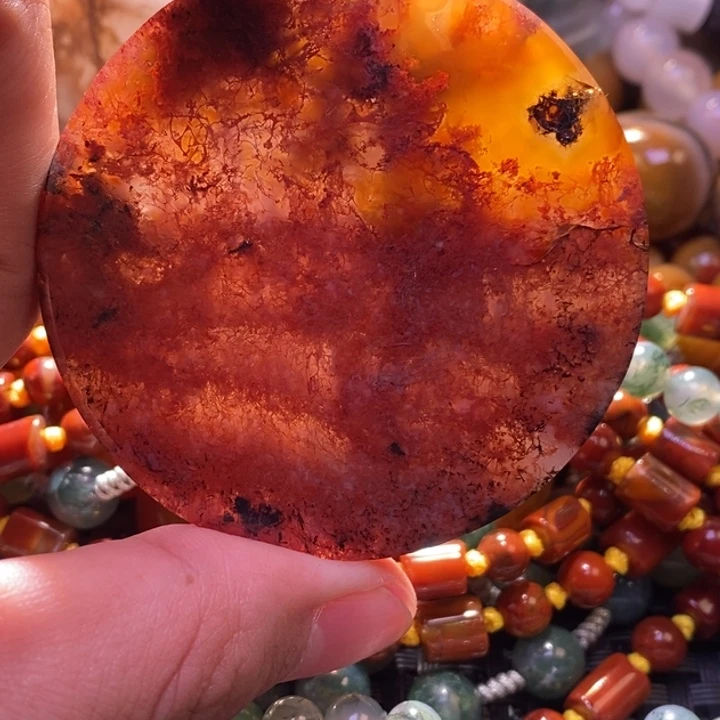 【闪购商品】玛瑙/玉髓颈饰未镶嵌任*呢