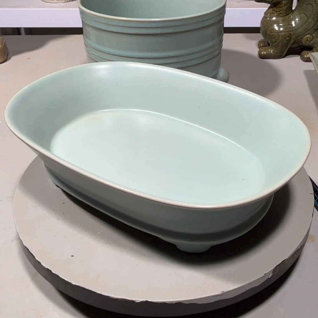 瓶喜****?汝窑瓷器品相完美