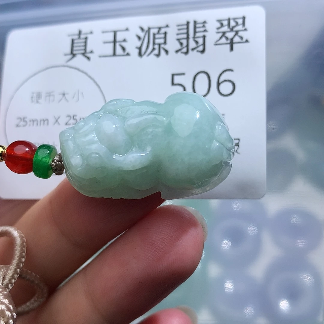 翡翠未镶嵌颈饰506