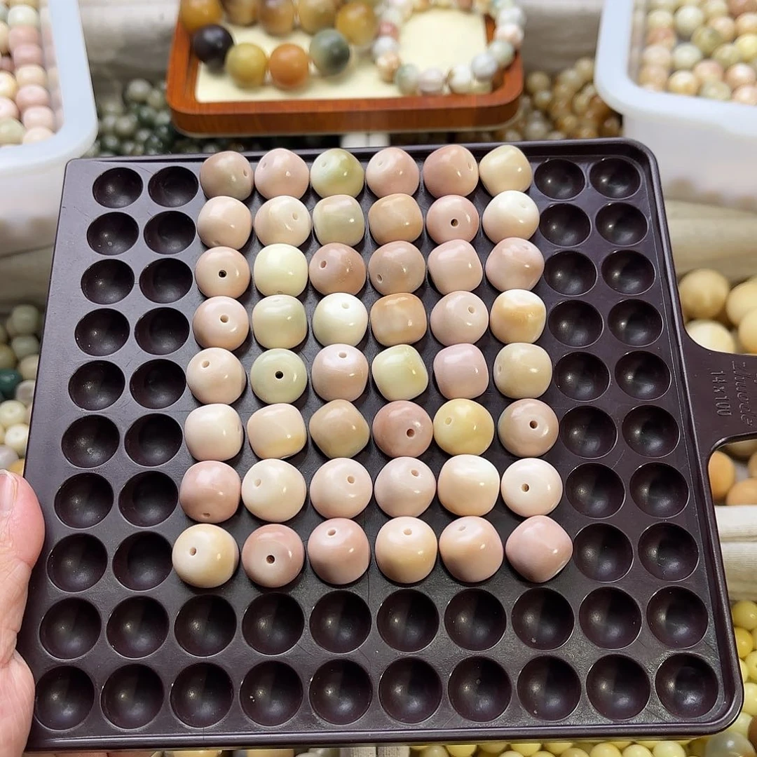 菩提根/象牙果手串卡16瑕疵款48颗