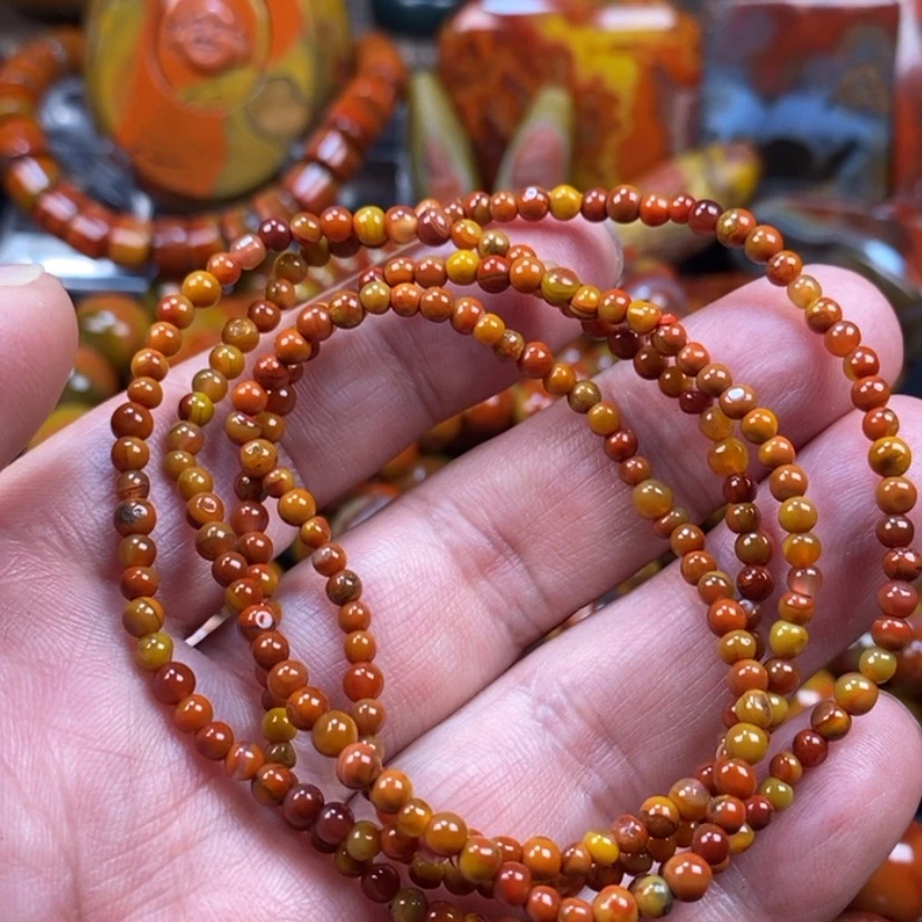 【闪购商品】玛瑙/玉髓手串未镶嵌本*