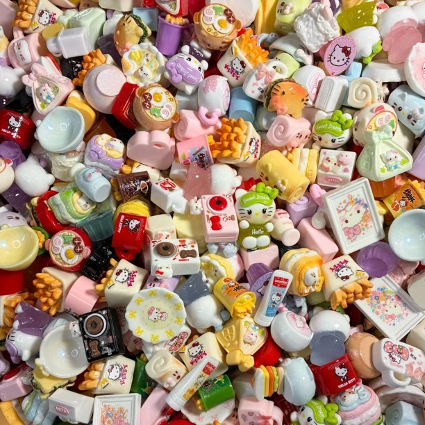 【618活动】diy仿真Kitty系列大混款 手工树脂配件