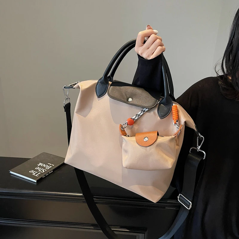 简约通勤子母大包大容量女包2025新款书包单肩斜挎手提旅行袋瑜伽